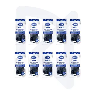 Guantes Caucho Negro Calibre 35 Talla M Task Pro > 10 Pares