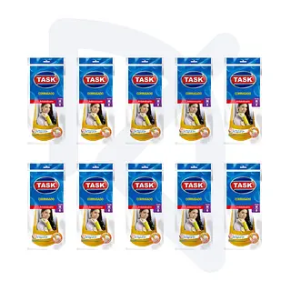 Guante Corrugado Talla M Task Pro > 10 Pares