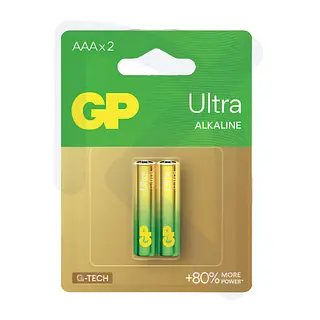 Pila Alcalina Ultra AAA 1,5V Blister Paquete x 2 Unidades