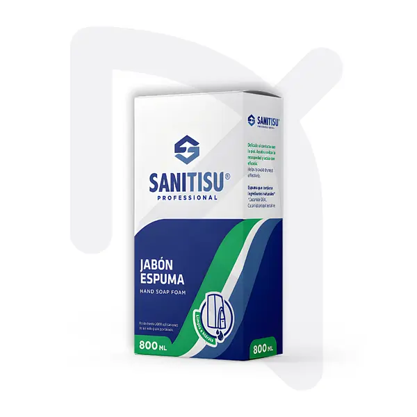 Jabón Espuma Sanitisu Sachet 800 Mililitros