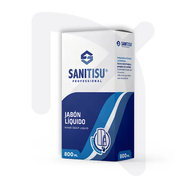 Jabón Líquido Sanitisu Sachet 800 Mililitros