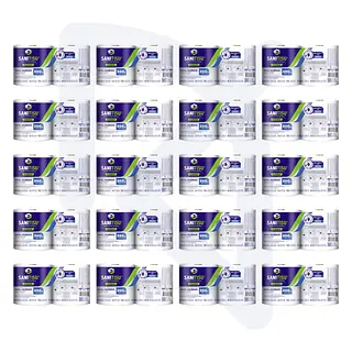 Papel Higiénico Jumbo Blanco Sanitisu 4 Rollos * 500m > 20 Unidades