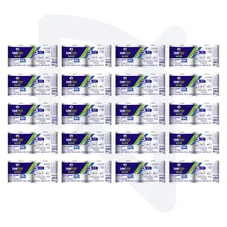 Papel Higiénico Jumbo Blanco Sanitisu 4 Rollos * 220m > 20 Unidades