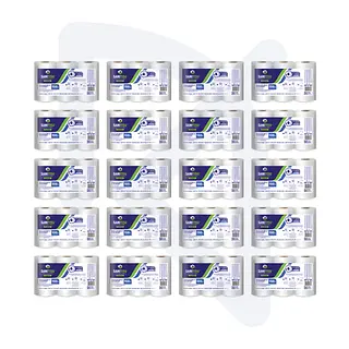 Toalla Manos Blanca Sanitisu 3 Rollos * 150 Metros > 20 Unidades