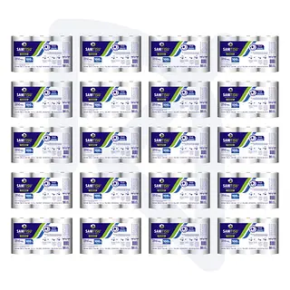 Toalla Manos Blanca Sanitisu 3 Rollos * 100 Metros > 20 Unidades