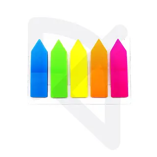 Banderitas * 5 Colores Surtidos Paquete X 100 Unidad