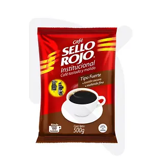 Café Institucional Sello Rojo X 500gr Unidad