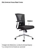 Silla Anzus Gerencial O Presidencial Base Cromo O Nylon