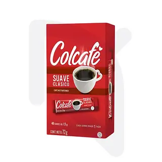 Café Colcafe Clásico 1.5g Caja Display X 48 Unidades