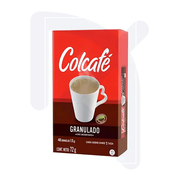 Café Instantáneo Colcafé Granulado Caja X 48 Sobres 1.5 G