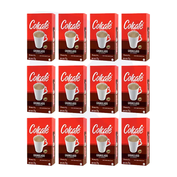 Café Colcafe Clásico 1.5g 48 Unidades > 12 Cajas