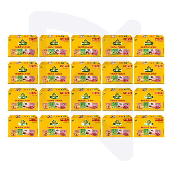 Infusión Frutal Surtida Hindú 50 Unidades > 20 Displays