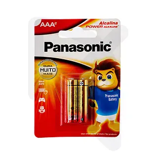 Pilas Alcalinas Aaa Panasonic Blíster X 2 Unidades