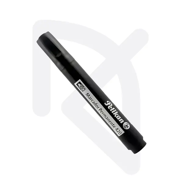 Marcador Permanente Pelikan 420 Negro Unidad
