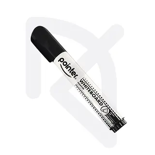 Marcador Borrable Negro Pointer Bk-105bk Para Tablero Unidad